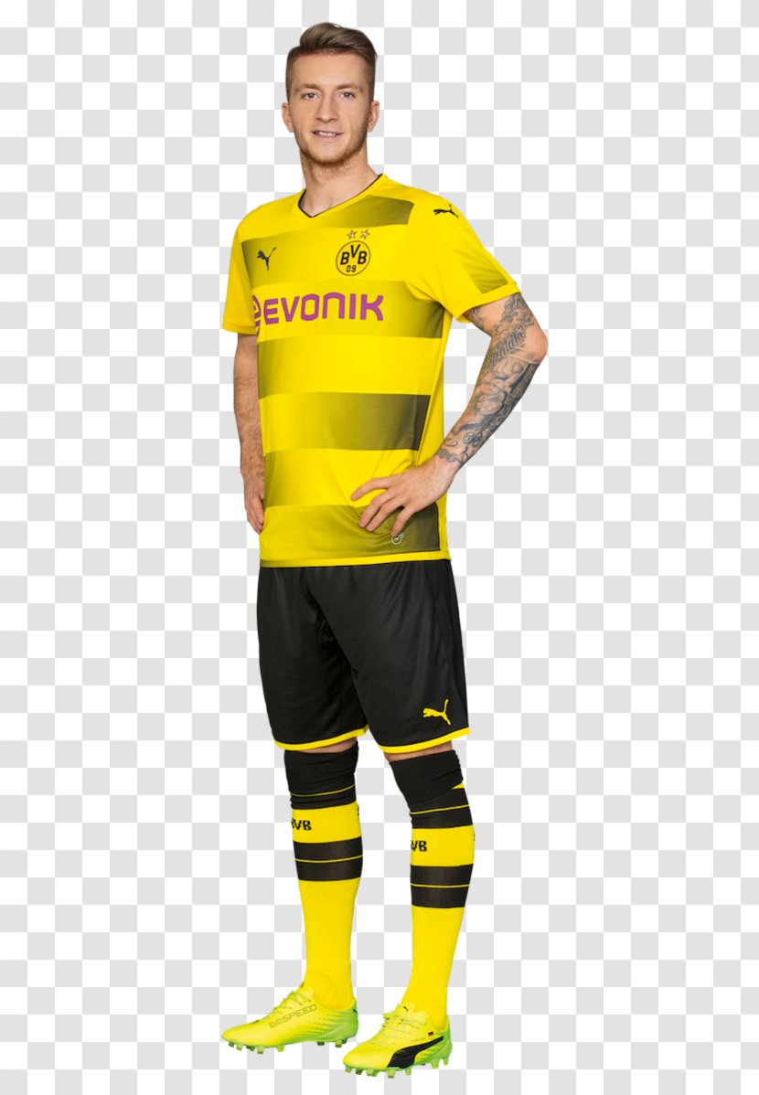 Marco Reus Borussia Dortmund Westfalenstadion Cheerleading Uniforms Bundesliga - Uniform - Bvb Transparent PNG