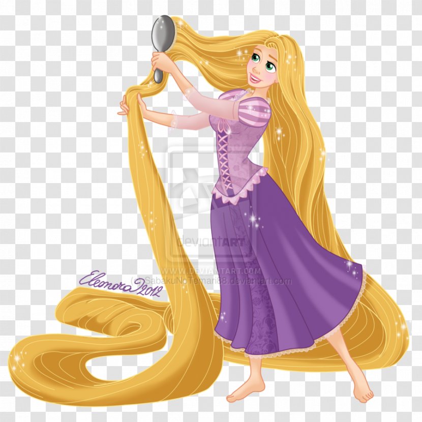 Rapunzel Comb Hairbrush Transparent PNG