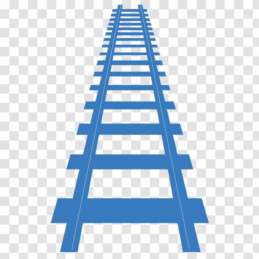 Rail Transport Train Track Railroad Tie - Tracks Transparent PNG