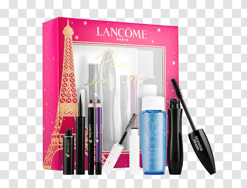 Lipstick Mascara Cosmetics Sephora Lancôme - Lanc%c3%b4me - Gift Set Transparent PNG