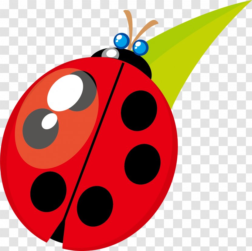 Beetle Ladybird Clip Art - Cartoon - Ladybug Vector Material Transparent PNG