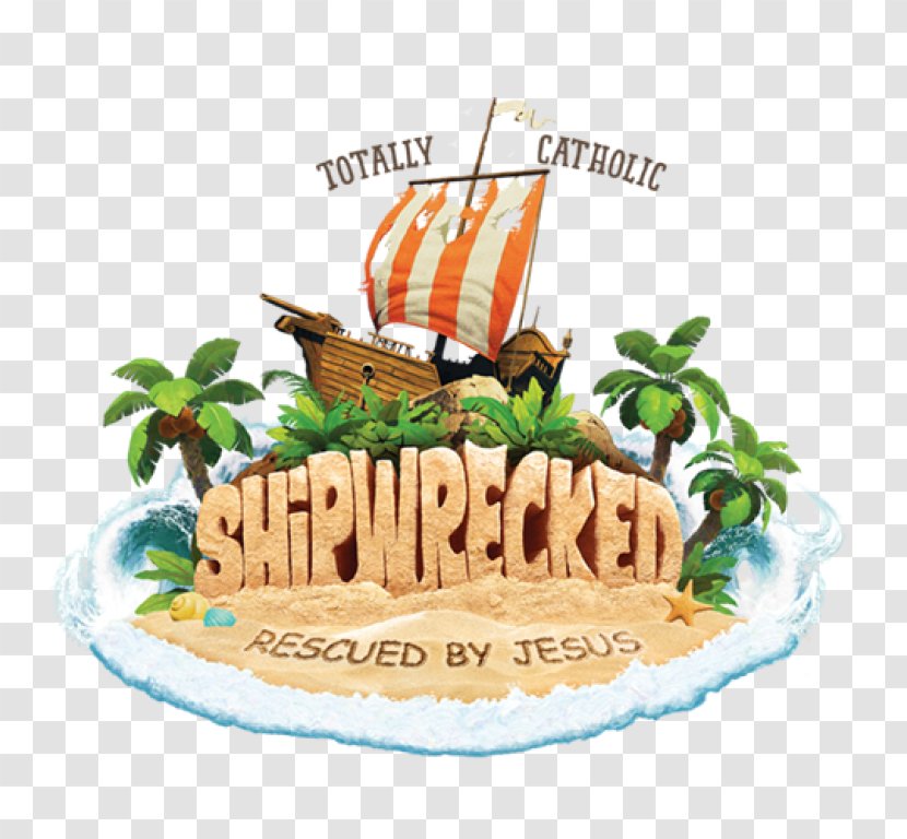 Vacation Bible School: Shipwrecked 2018 Shipwrecked: Rescued By Jesus VBS Vbs - Cake - Summer 2018Child Transparent PNG