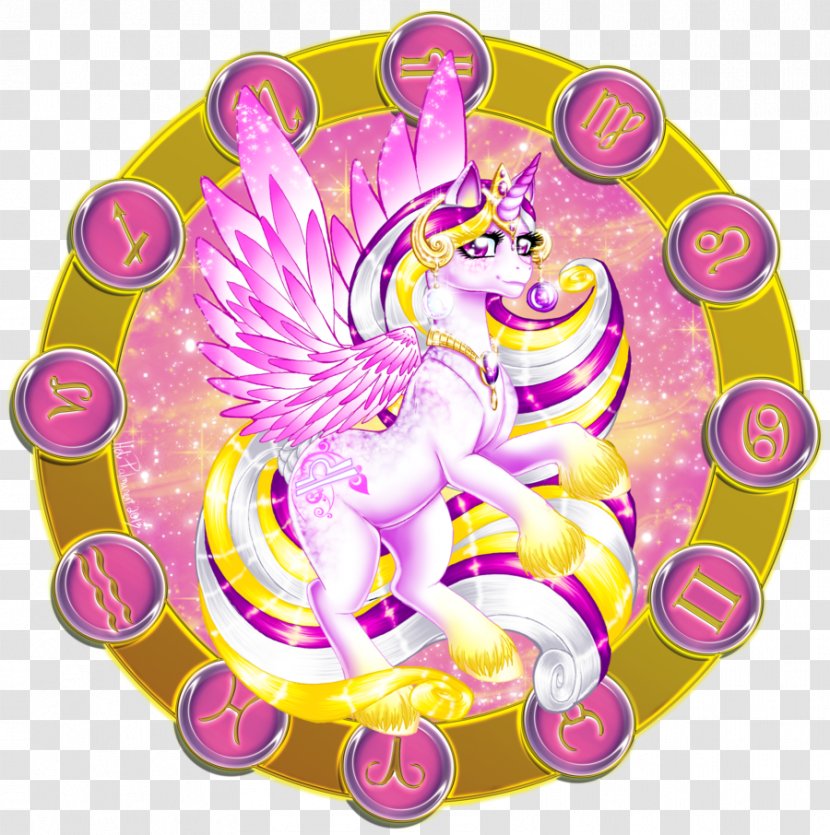 Princess Luna Pony Horse Zodiac Horoscope - Mythical Creature Transparent PNG