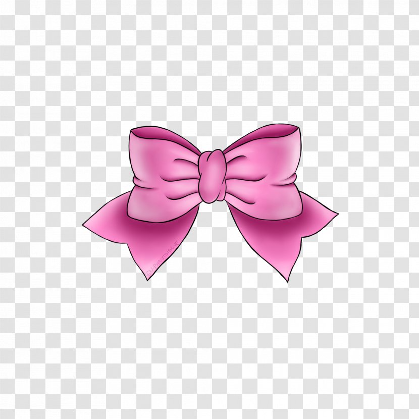 Drawing Bow And Arrow Pink Clip Art - Ribbon - Tie Transparent PNG