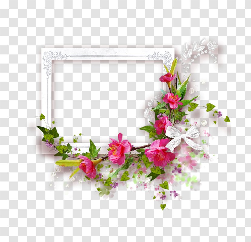 Picture Frames Photography Flower - Molding - Roses Frame Transparent PNG