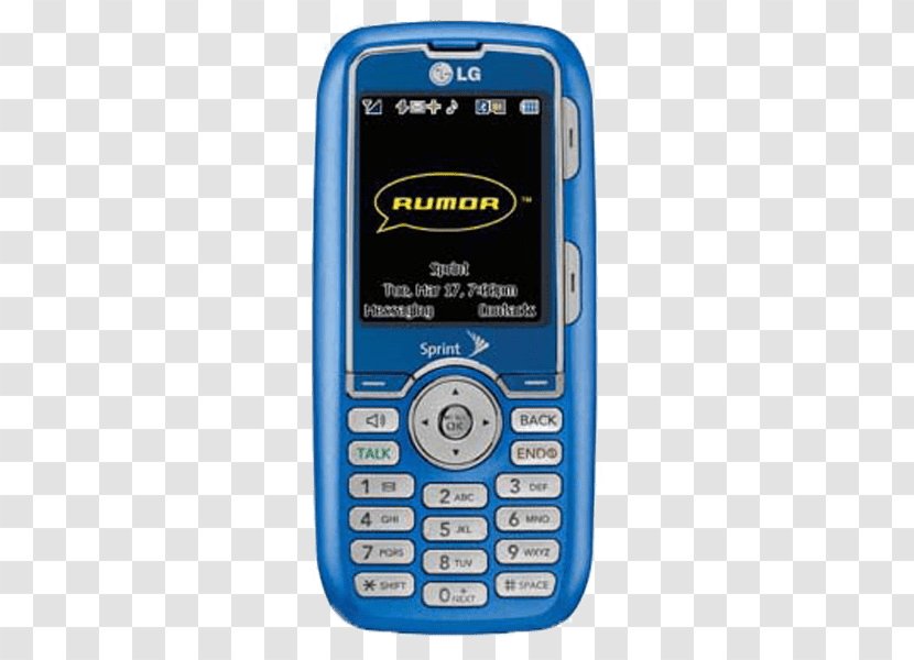 Feature Phone LG Rumor Touch Sprint Corporation Telephone - Lg - Mobile Repair Transparent PNG