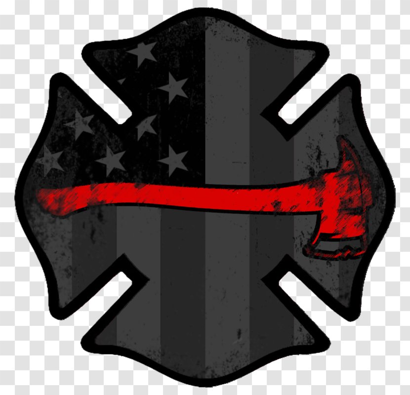 Firefighter Volunteer Fire Department Decal Firefighting - American Flag Punisher Transparent PNG
