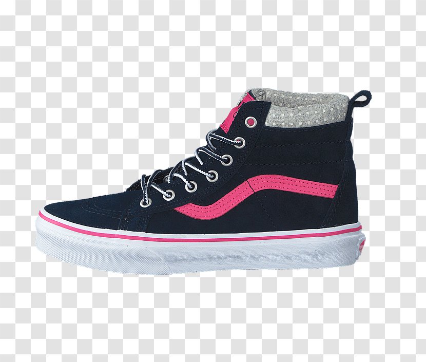 Skate Shoe Sneakers Basketball Sportswear - Pink And Navy Transparent PNG