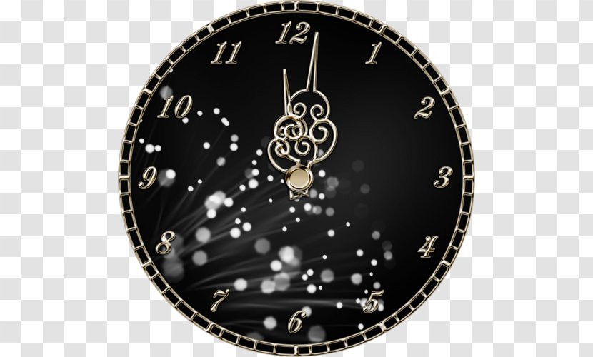 Clock New Years Eve Midnight - Countdown - Creative To Pull Free Transparent PNG