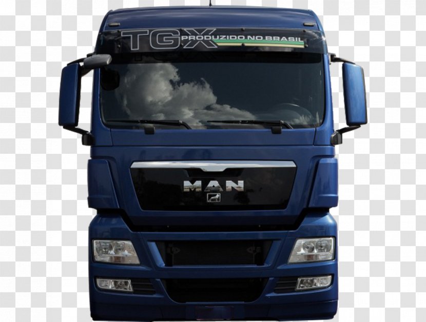 Bumper MAN TGX SE Car Truck - Silhouette Transparent PNG