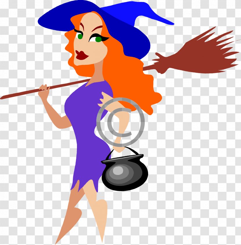 Witchcraft Clip Art - Cartoon - Witch Transparent PNG