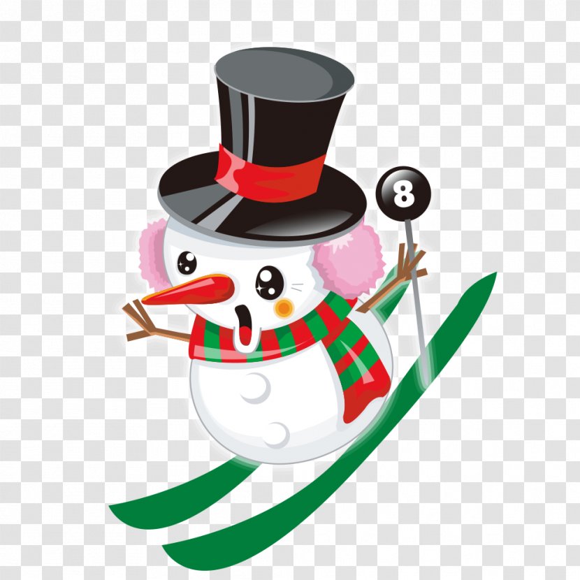 Hat Snowman Gestetner Clip Art - Holiday - With A Glide Transparent PNG