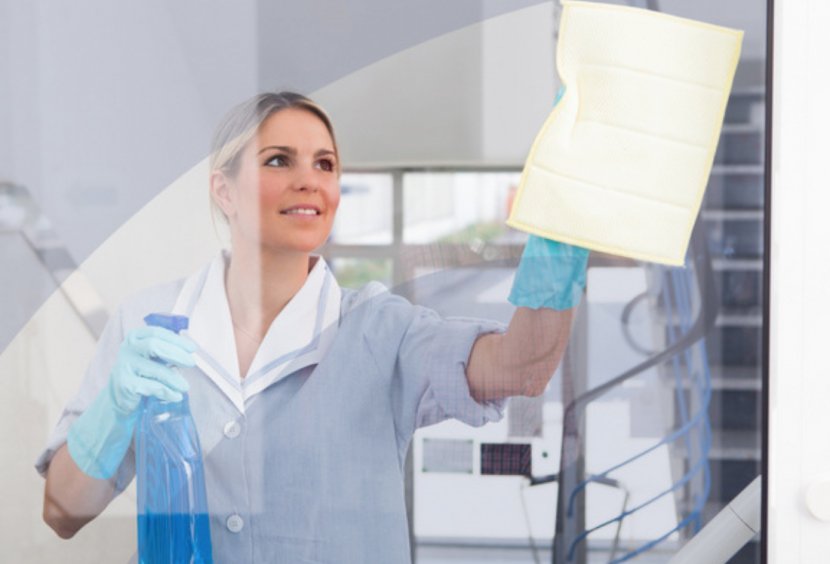 Cleaner Commercial Cleaning Office Maid Service - Building Transparent PNG