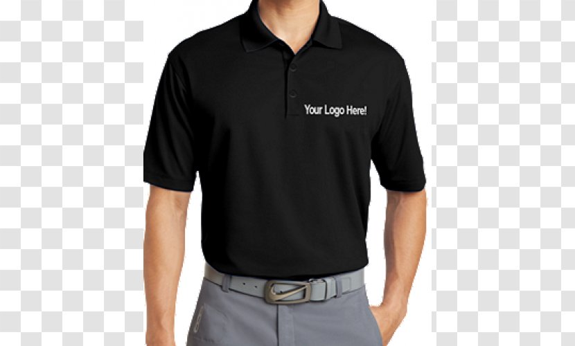 Polo Shirt Piqué Dri-FIT Nike Golf - Sleeve Transparent PNG