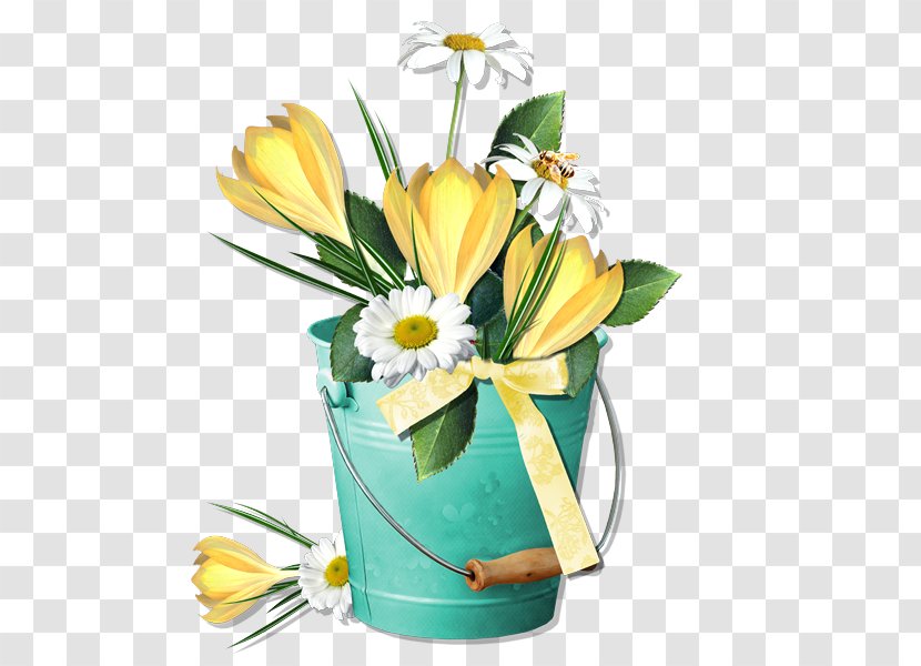 Flower Centerblog Clip Art - Gift - Chrysanthemum And Daffodils Transparent PNG