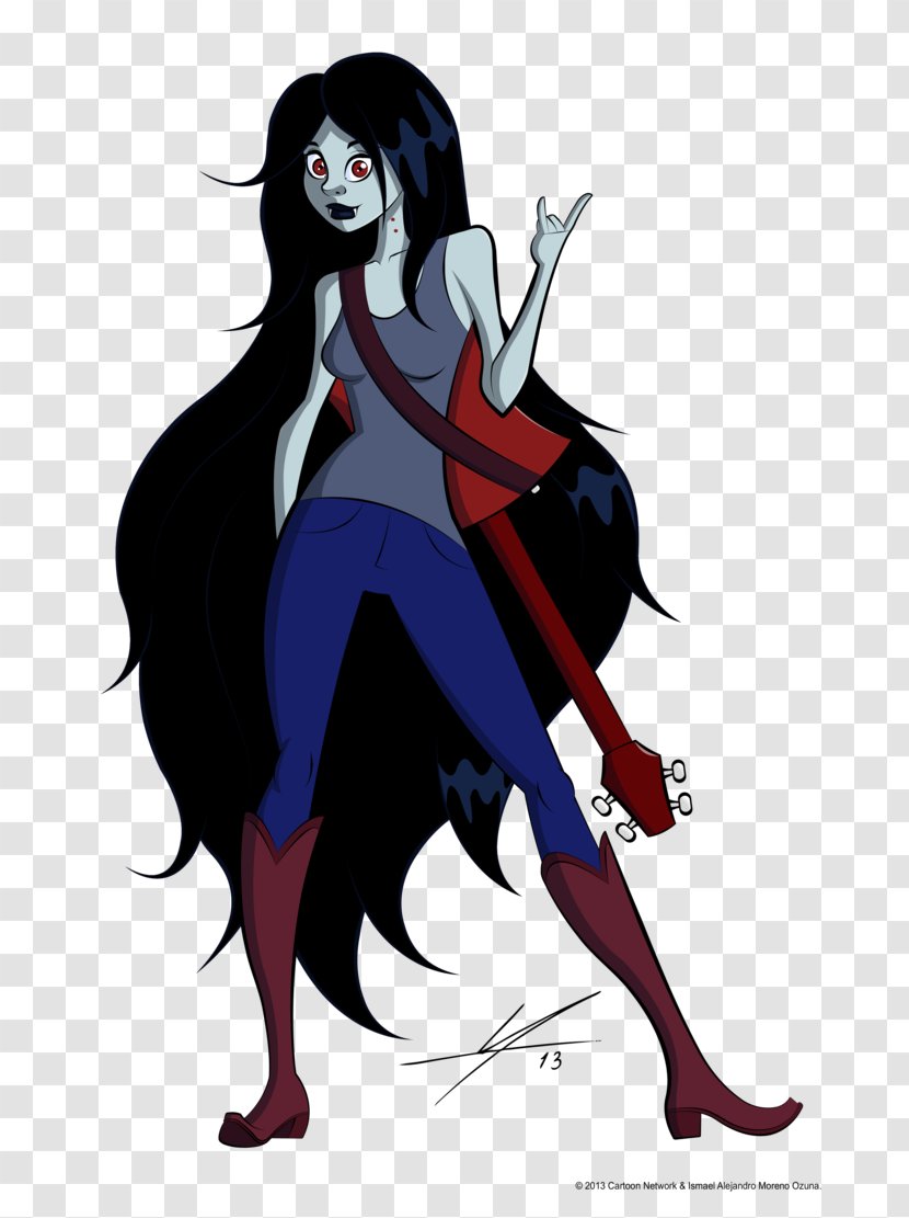 Marceline The Vampire Queen Finn Human Jake Dog - Cartoon Network - Paris Daily Transparent PNG