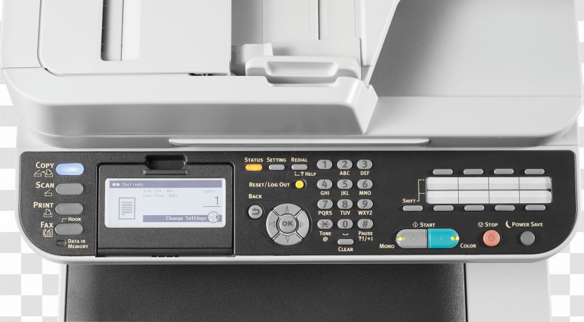Multi-function Printer Duplex Printing Laser Oki Electric Industry - Scanning Transparent PNG