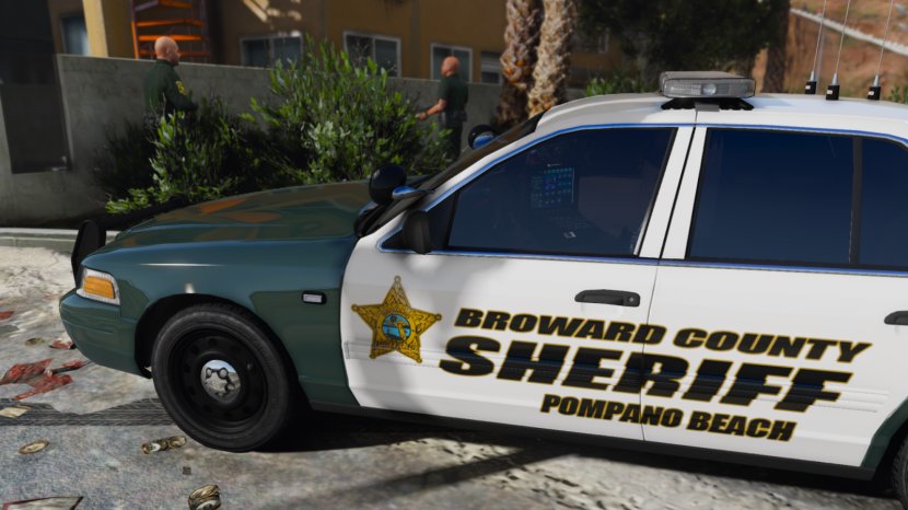 Broward County Sheriff's Office Car Ford Crown Victoria Police Interceptor - Sport Utility Vehicle - Sheriff Transparent PNG