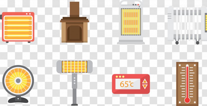 Euclidean Vector Heater Illustration - Home Appliance - Mobile Phone Transparent PNG