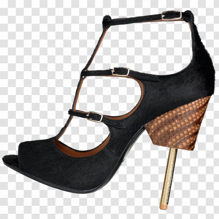 Suede Shoe Sandal Pump - Basic Transparent PNG