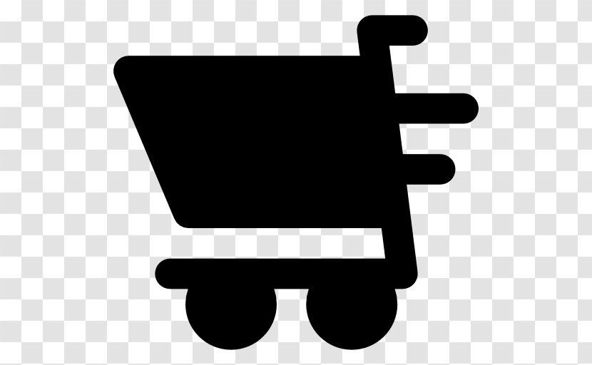 Shopping Cart E-commerce Trade - Black And White Transparent PNG
