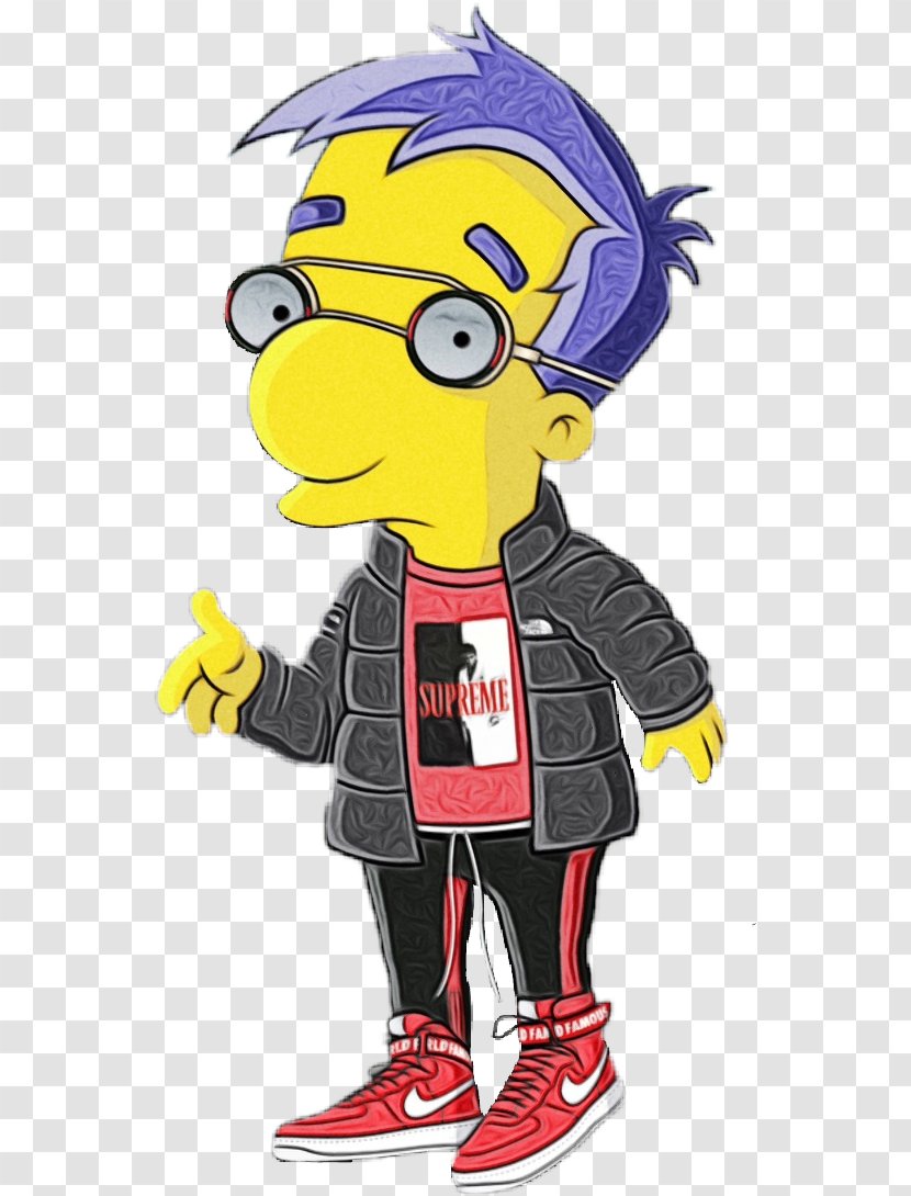 Milhouse Van Houten Bart Simpson Homer Lisa Marge - Character Transparent PNG