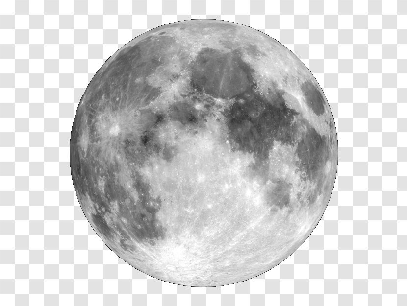 Supermoon Full Moon Northern Hemisphere Harvest - Autumn - Clipart Transparent PNG