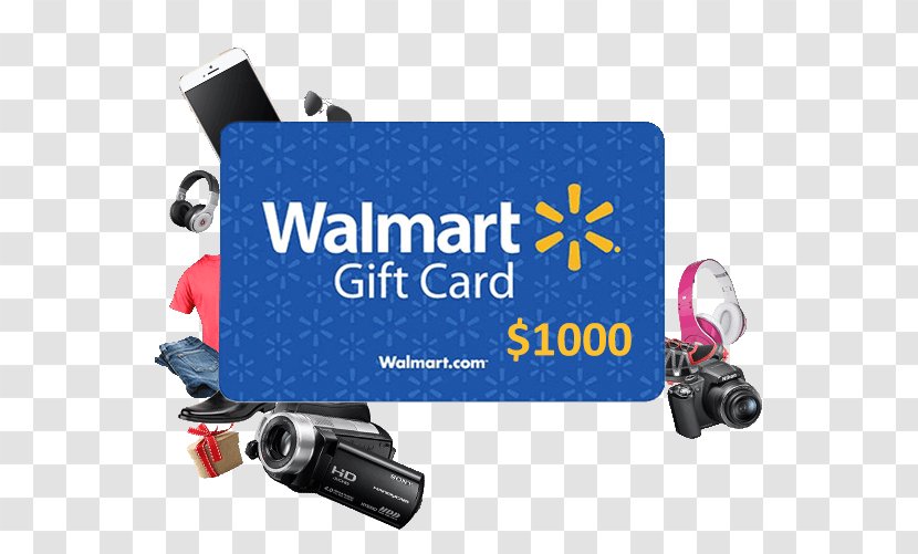 Gift Card Walmart Sam's Club Shopping - Bigbox Store - Financial Freedom Transparent PNG