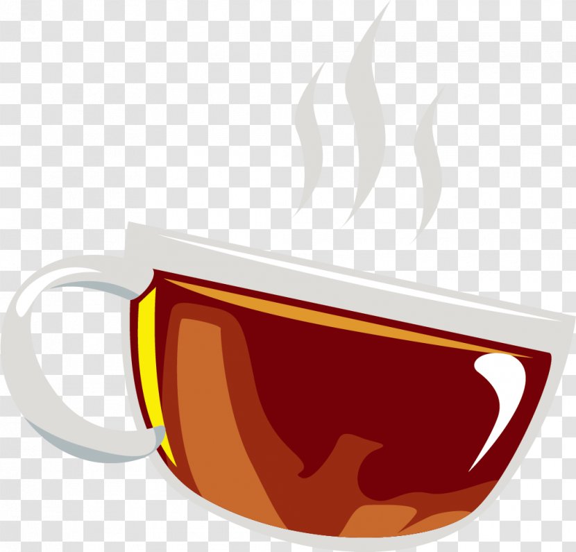 Black Tea Coffee Drinking - Menu - Brown Sugar Lily Transparent PNG