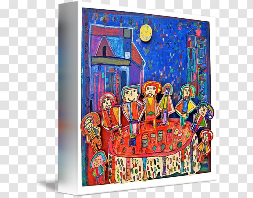 Modern Art Recreation Architecture - The Last Supper Transparent PNG