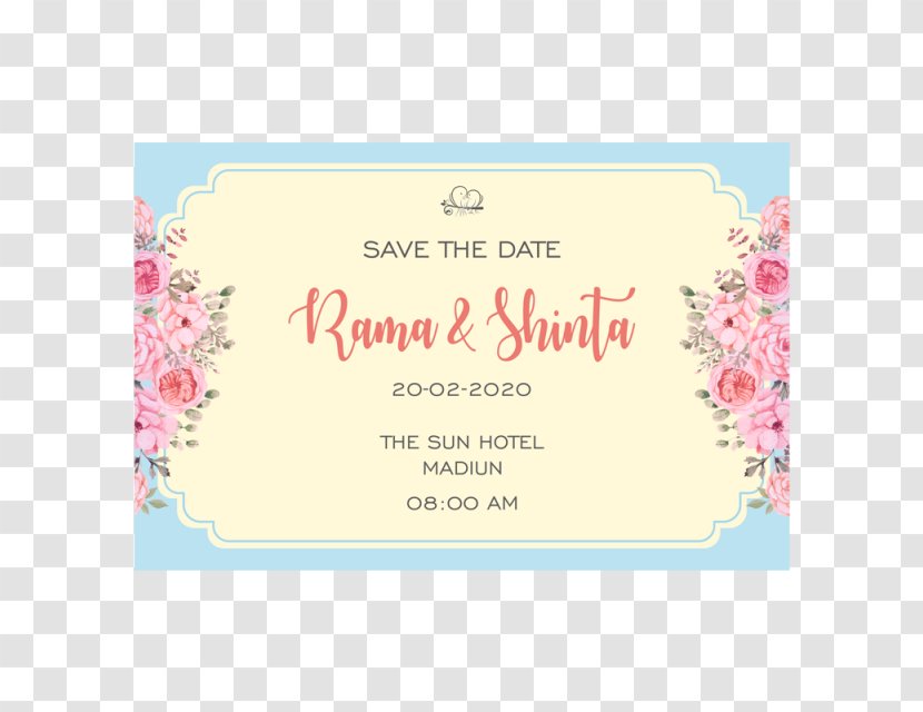 Wedding Invitation Floral Design Convite 請帖 - Pink Transparent PNG