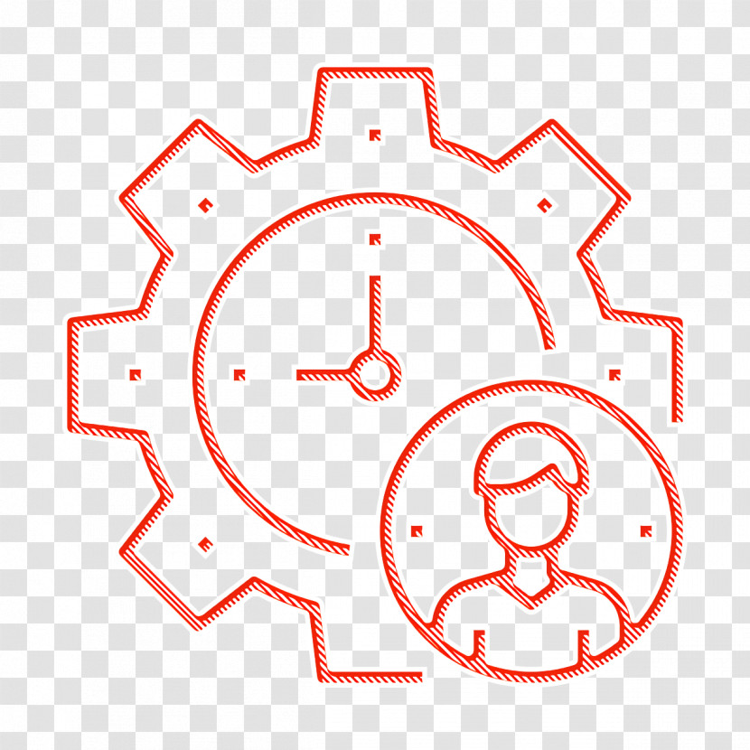 Time Management Icon Clock Icon Business Concept Icon Transparent PNG