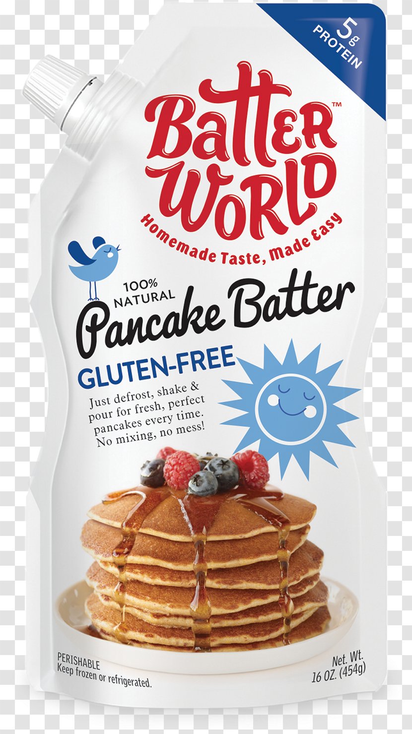 Pancake Breakfast Waffle Cream Batter Transparent PNG