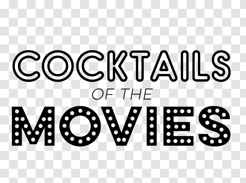 Brand Cocktails Of The Movies: An Illustrated Guide To Cinematic Mixology Number Logo White - Black And - Angle Transparent PNG
