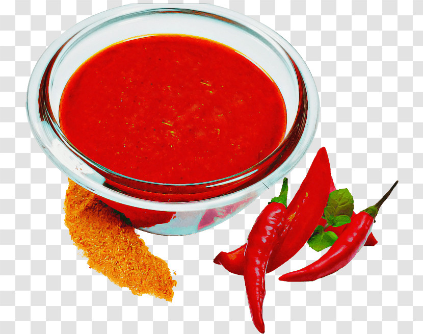 Food Sweet Chilli Sauce Ingredient Dish Ajika Transparent PNG