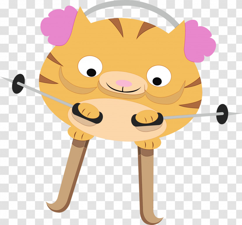 Cartoon Cat-like Line Cat Biology Transparent PNG