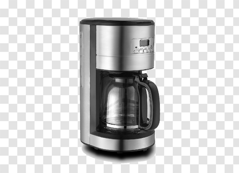 Home Appliance Coffeemaker Small Kettle - Coffee Machine Transparent PNG