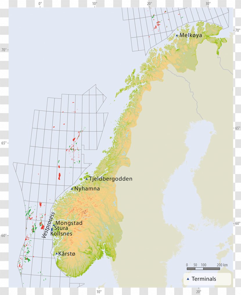 Kårstø Mongstad Statfjord Oil Field Norwegian Continental Shelf Melkøya - Norway - Terminal Transparent PNG