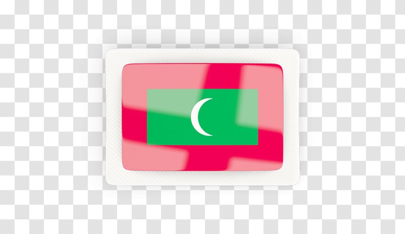 Product Design Brand Logo Rectangle - Maldives Flag Transparent PNG