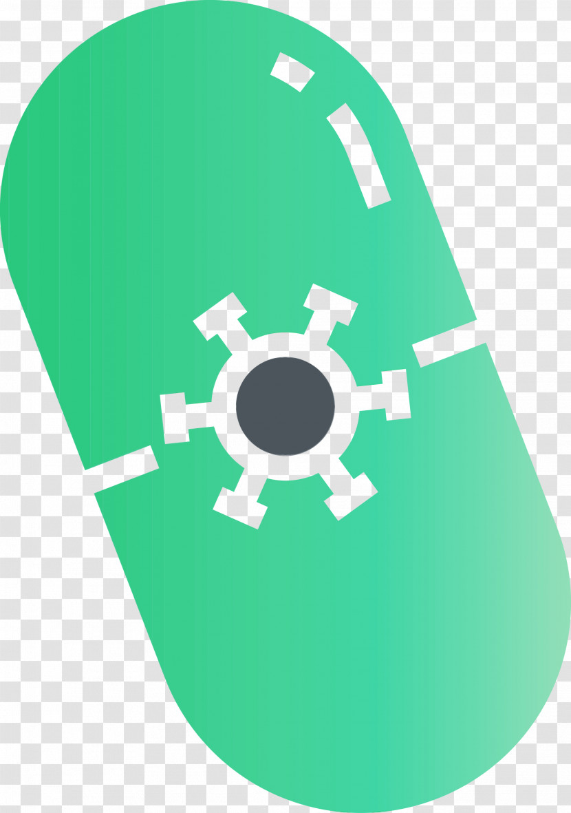 Green Technology Circle Symbol Transparent PNG
