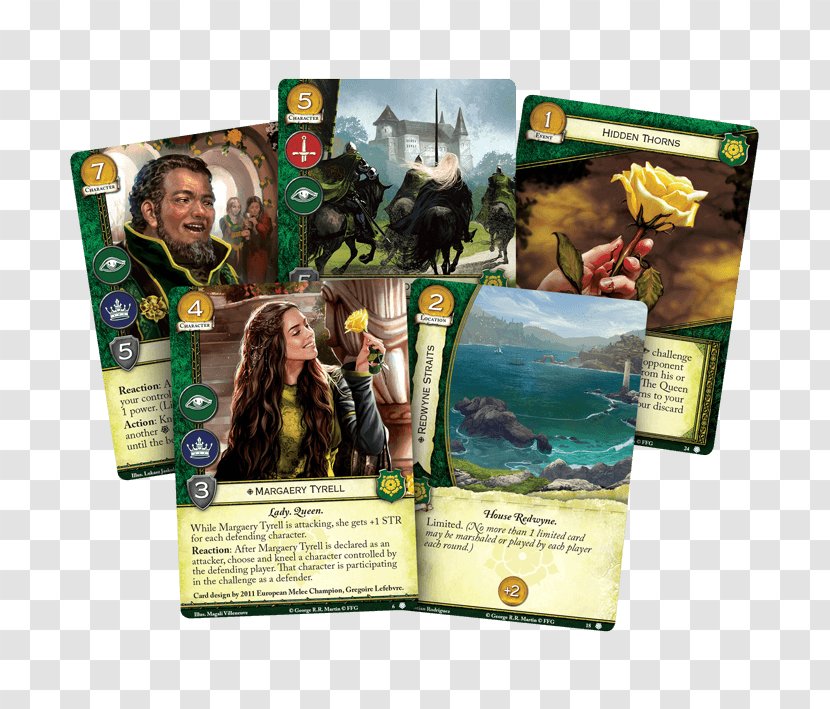 A Game Of Thrones: Second Edition Arkham Horror: The Card Margaery Tyrell - Fantasy Flight Games - Thrones Stars Transparent PNG