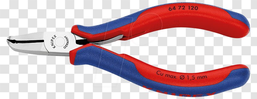 Diagonal Pliers Knipex Electronics Plastic Transparent PNG