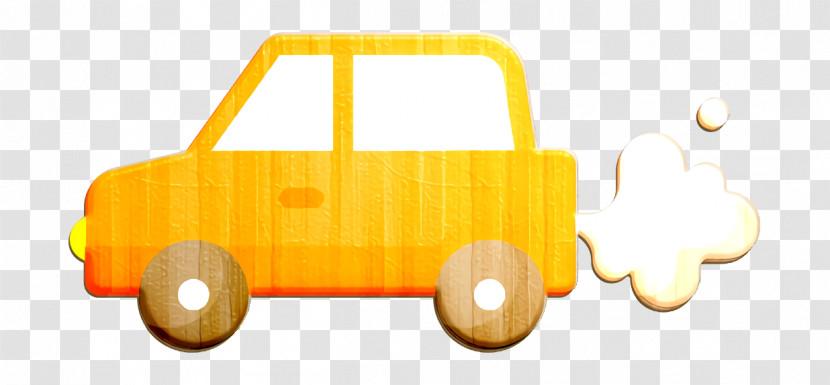 Climate Change Icon Emission Icon Car Icon Transparent PNG