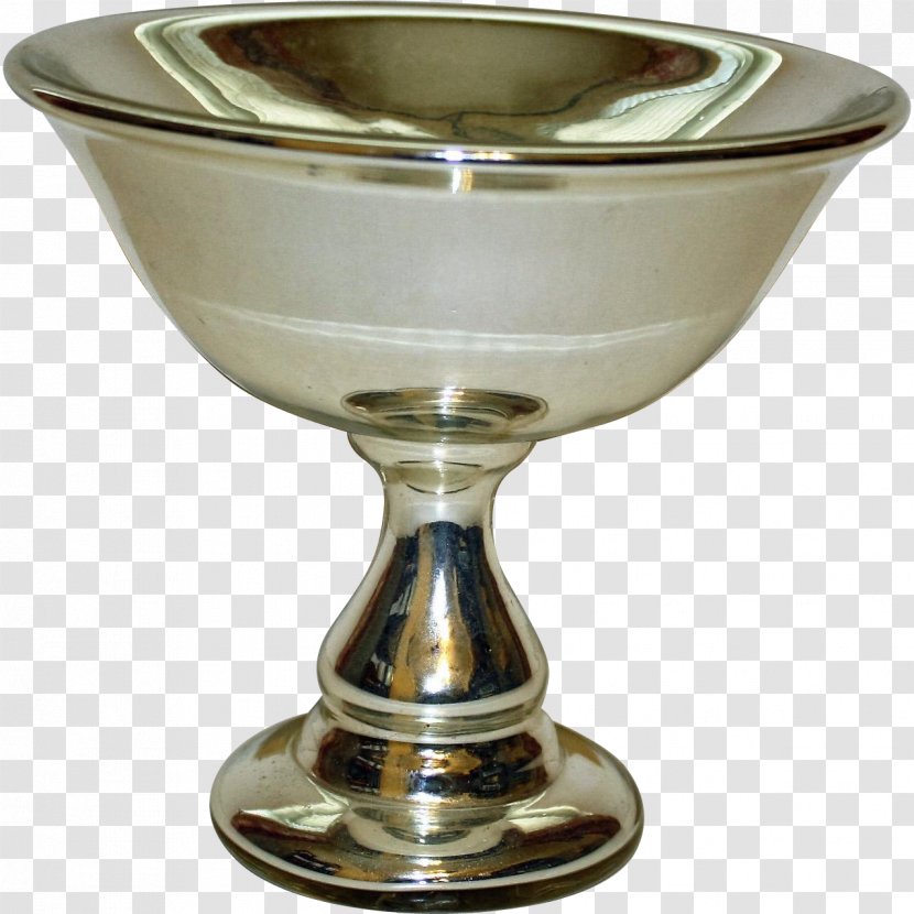 Champagne Glass Chalice - Brass - Mercury Transparent PNG