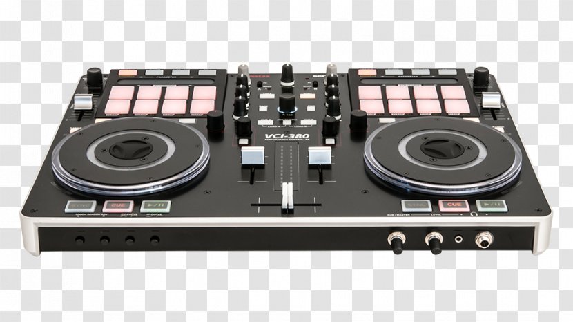 Vestax VCI-380 DJ Controller MIDI - Disc Jockey - Audio Transparent PNG