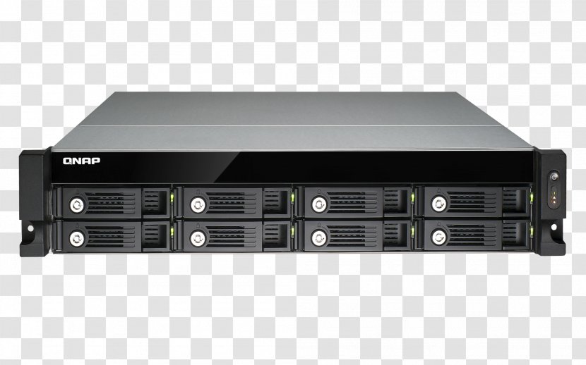 QNAP TVS-871U-RP Network Storage Systems Intel Core I5 TVS-1271U-RP Data - Computer Component - Audio Receiver Transparent PNG