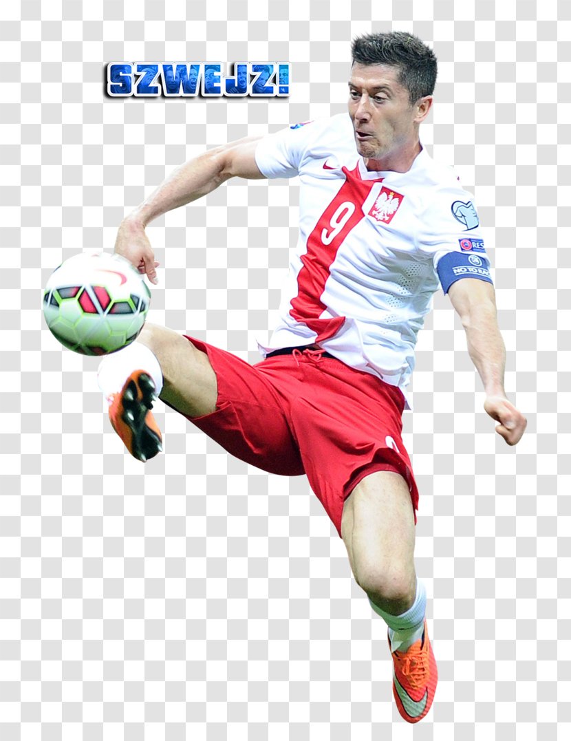 Robert Lewandowski Team Sport Poland National Football Player Transparent PNG