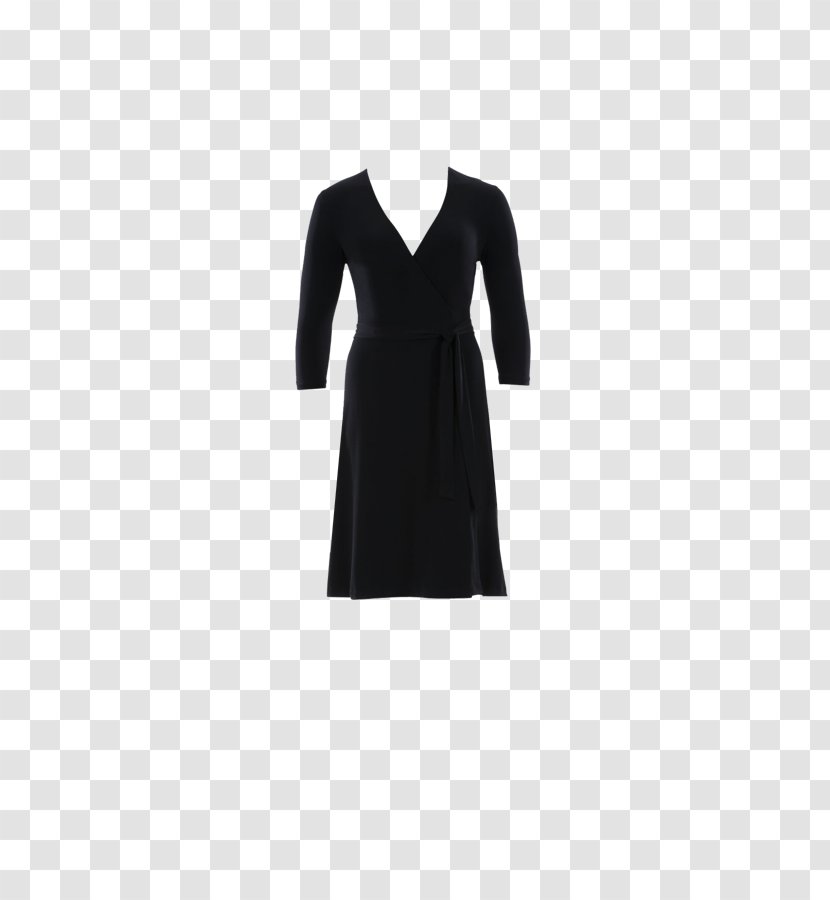 Little Black Dress Wrap Halo Clothing Transparent PNG