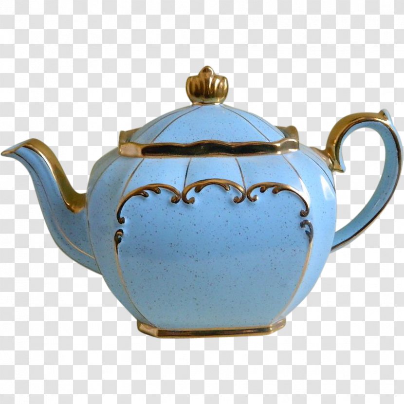 Teapot Kettle Tableware Blue - Serveware - Tea Transparent PNG