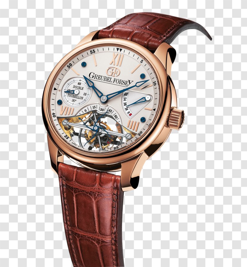 Counterfeit Watch Tourbillon Greubel Forsey Clock - Balancier Transparent PNG